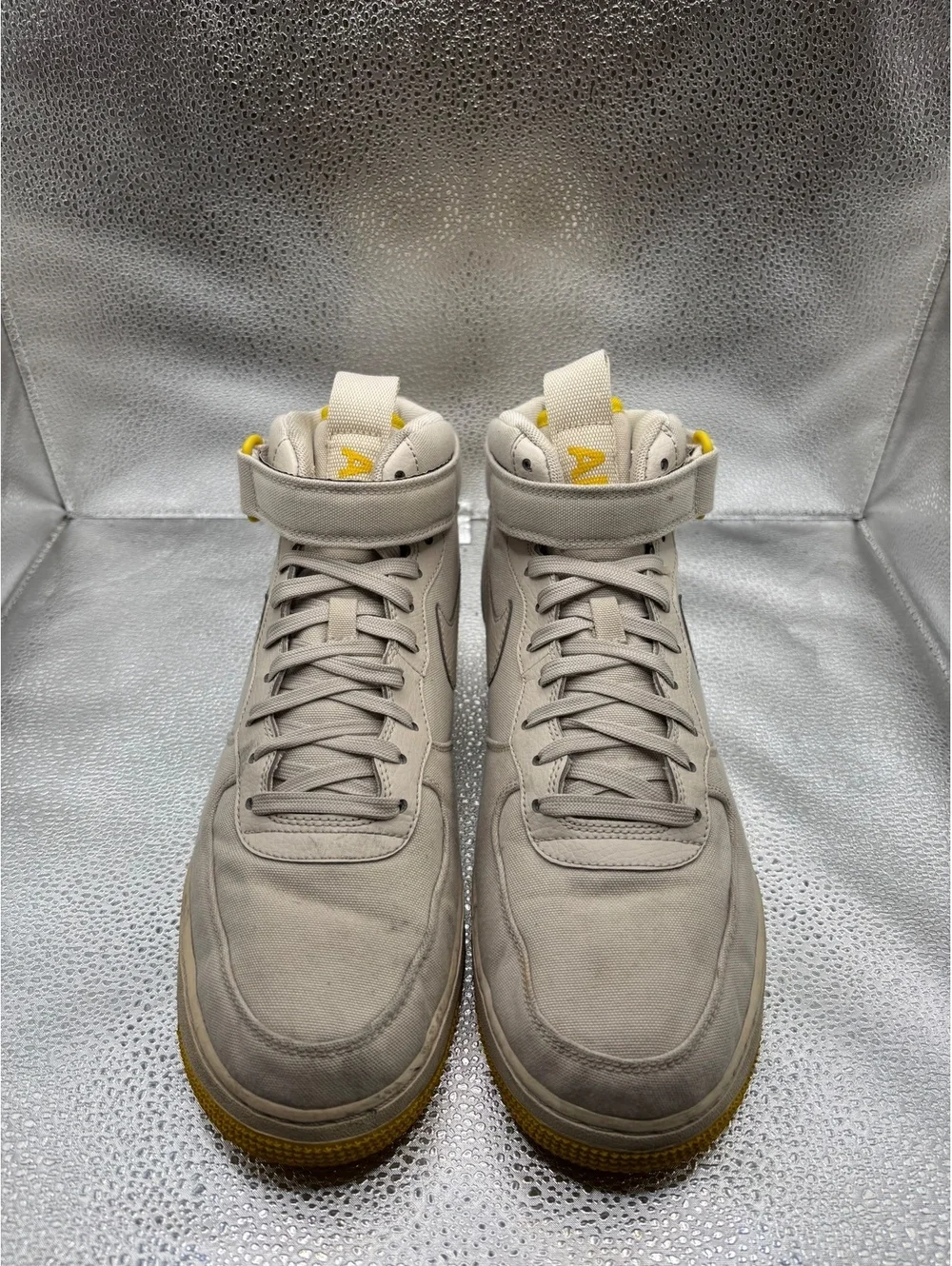 Nike Air Force 1 mid 07 canvas desert sand
